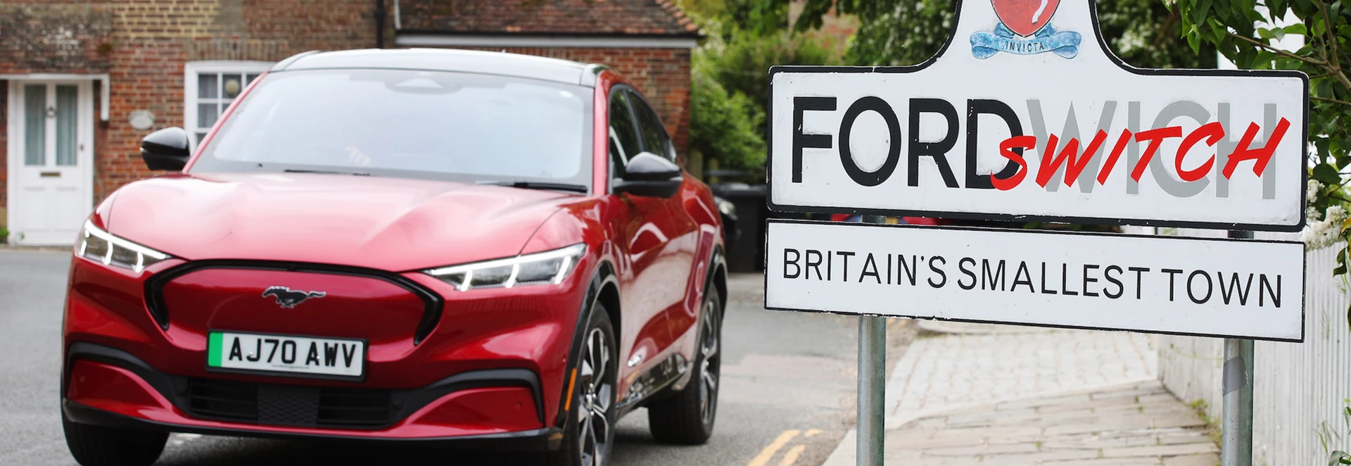 Ford challenges UK’s smallest town to make switch to electric with its Mustang Mach-E 